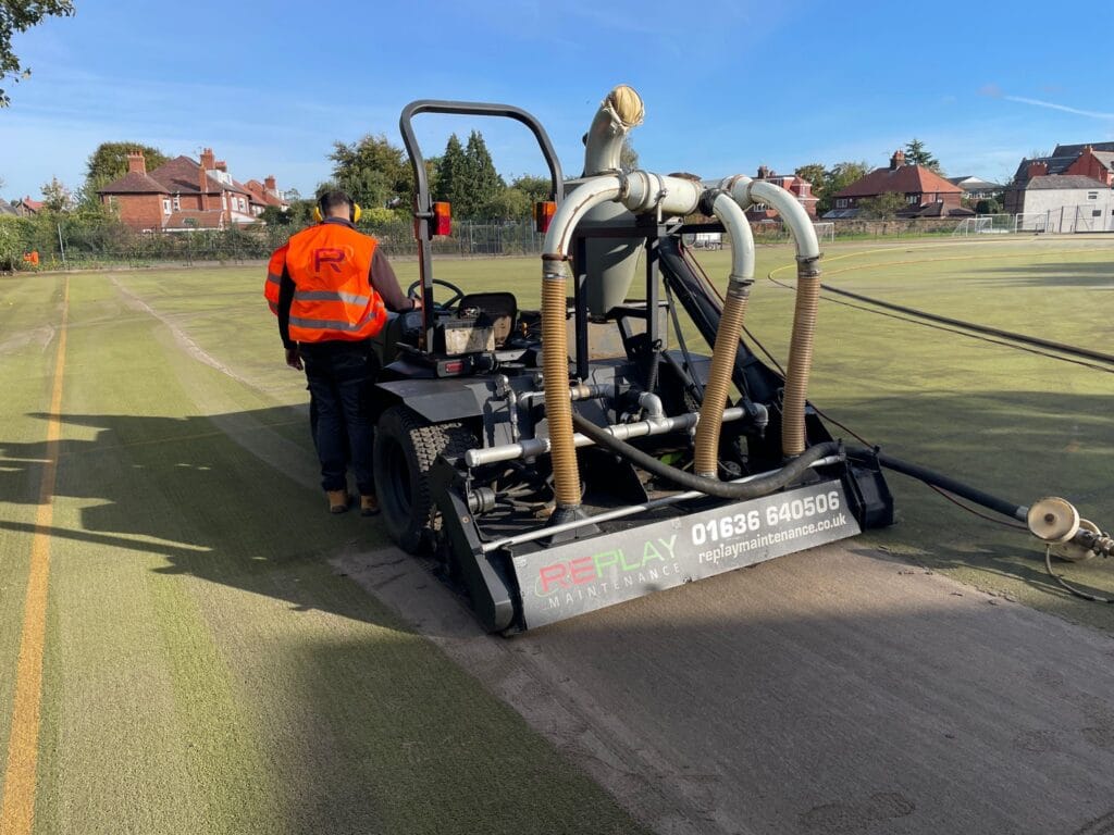 Understanding the REJUVENATION process for ageing synthetic pitches and courts